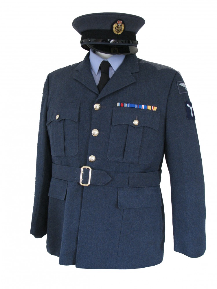 Men's 1940s Wartime RAF Uniform Jacket Chest 40" Image